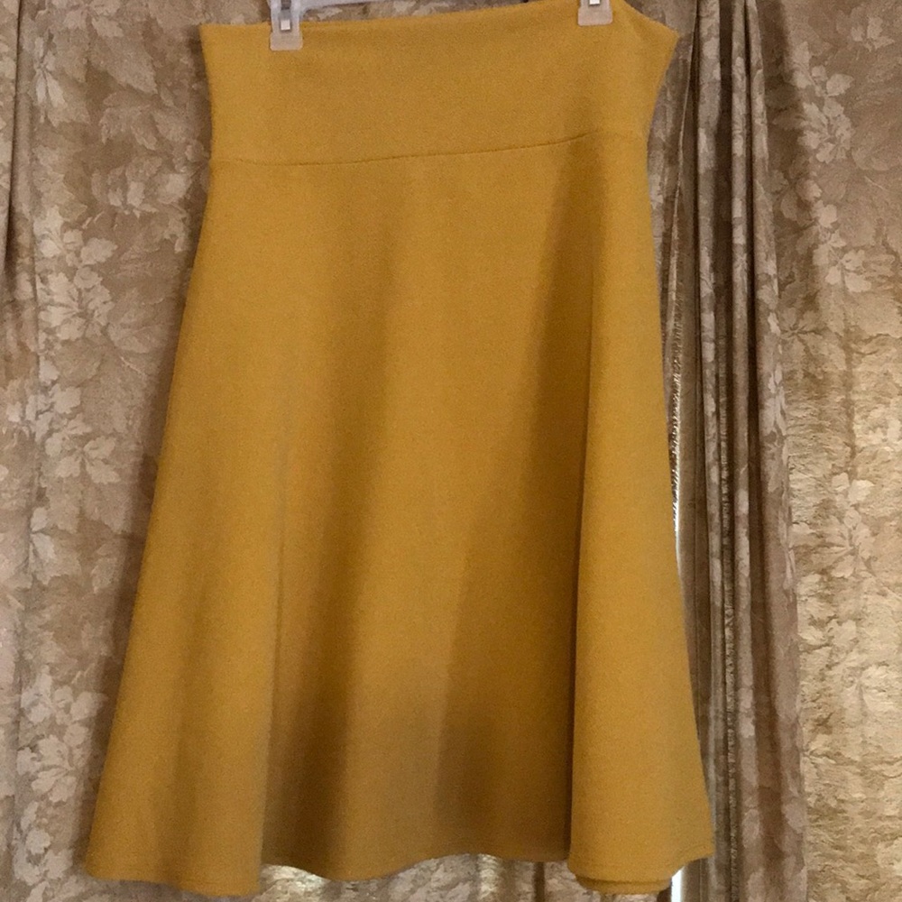 Mustard Yellow XL Azure Skirt